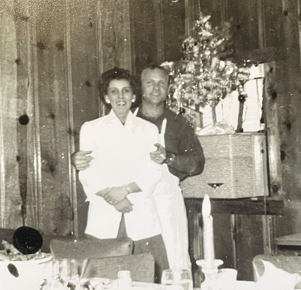 The Huffman's in 1954. Contributed Photo. 