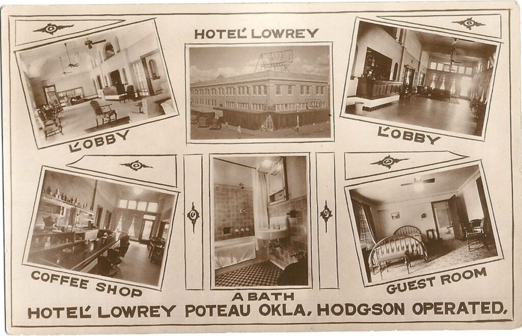 Hotel Lowrey Overview in Poteau, Oklahoma. Contributed Photo. 