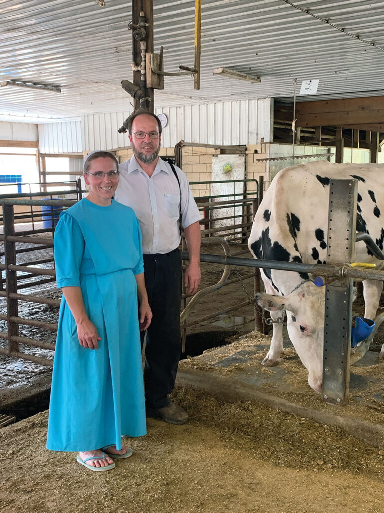 Nathaniel and Rose Graber at Valley View Farm