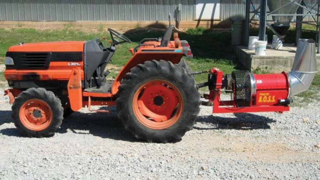 Poultry Boss blower. Submitted Photo.