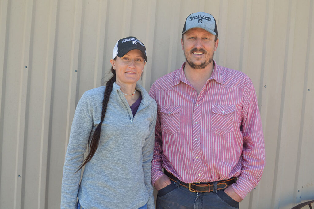 Jake and Melissa Roberts, owners of Roberts Custom Meat Processing in Lebanon, Missouri. Photo by Laura L. Valenti. 