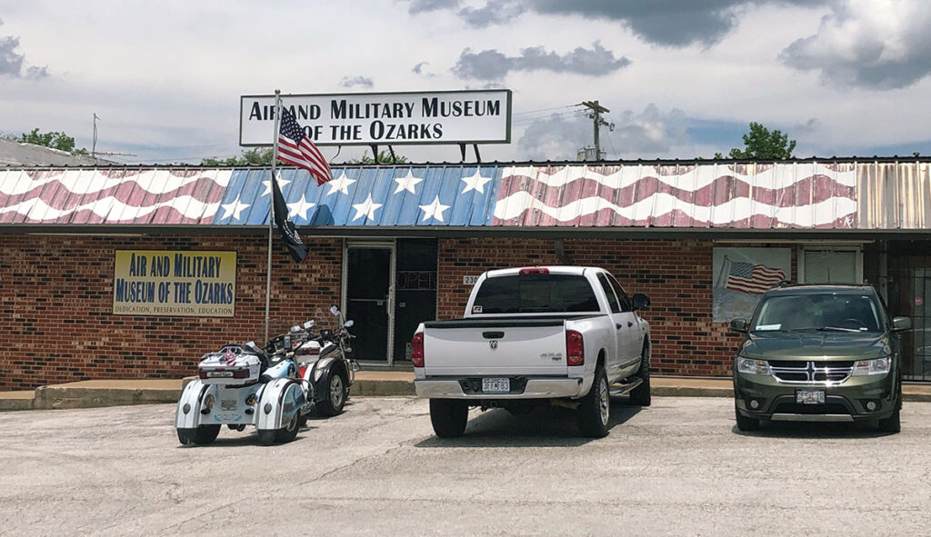 The Air and Military Museum of the Ozarks in Springfield, Missouri. Photo by Ruth Hunter.