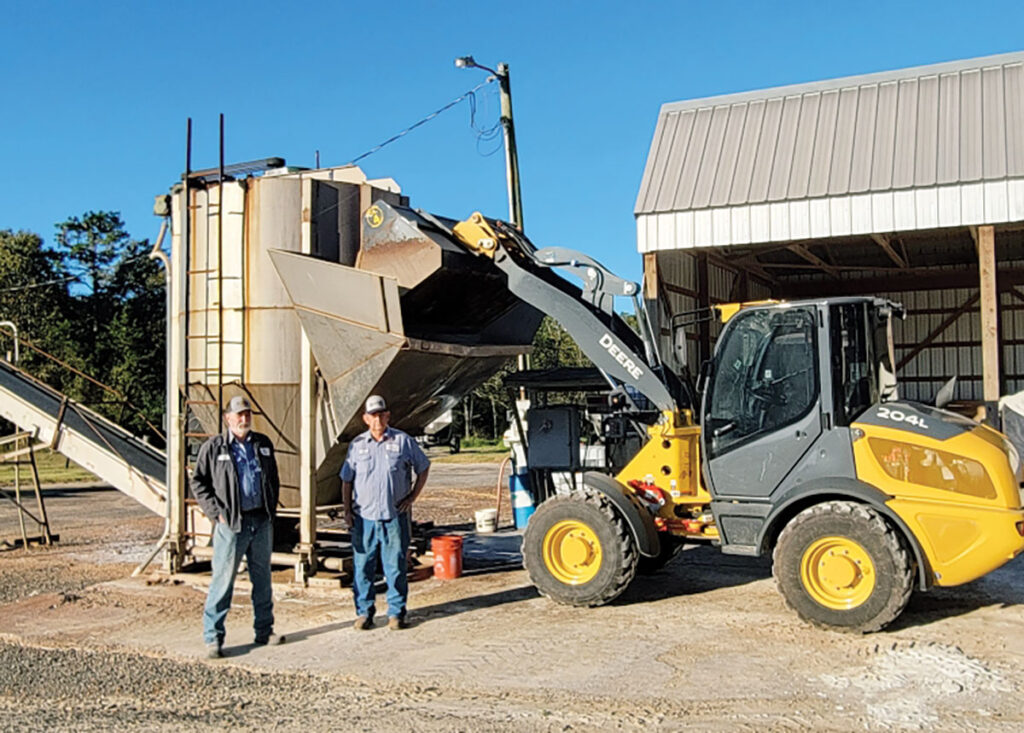 Aday Lime and Fertilizer in Clinton, Arkansas. Owned by Quinn and Allen Aday. Submitted Photo. 