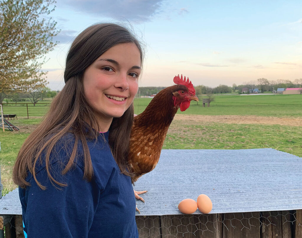 Hannah Fehring of Neosho Missouri. Photo by Rachel Harper.