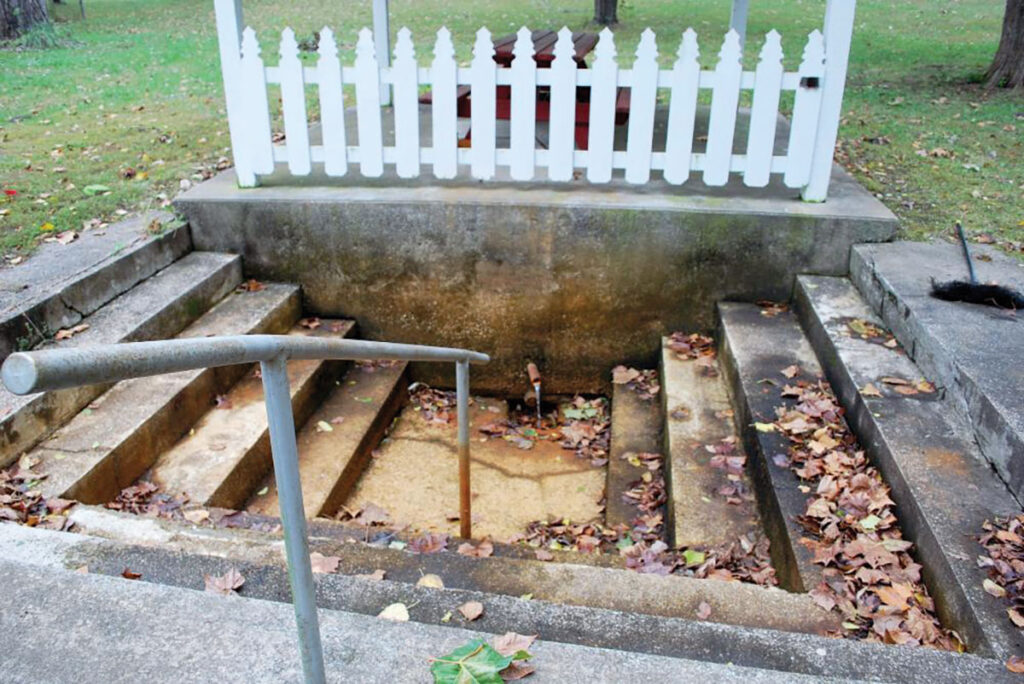 Mineral Spring in Fair Haven Missouri. Submitted Photo. 