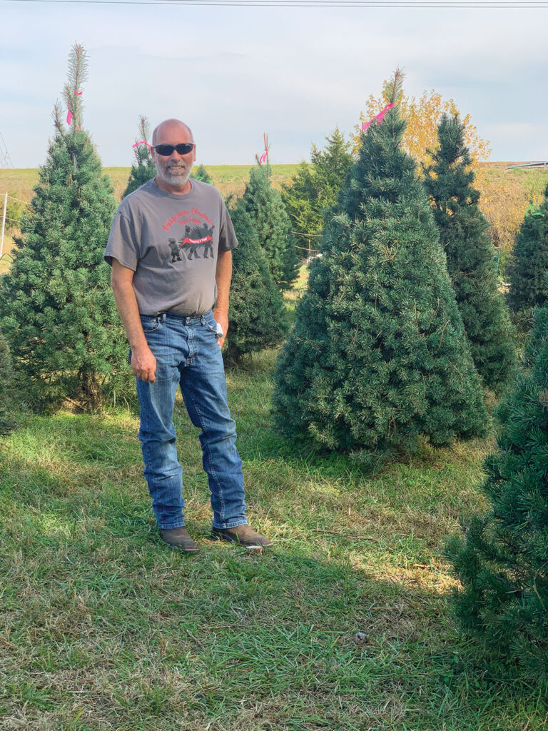 Andy and Jennafer Johnson of Webb City, Missouri wanted to do something with their land, but did not want to raise livestock. Photo by Rachel Harper.