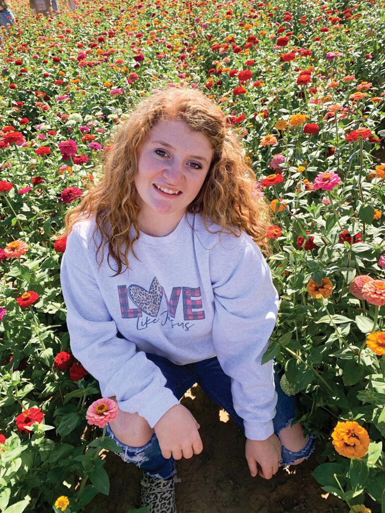 Jaci Beals of Judsonia, Arkansas is a member of the White County Central FFA chapter. Submitted Photo. 