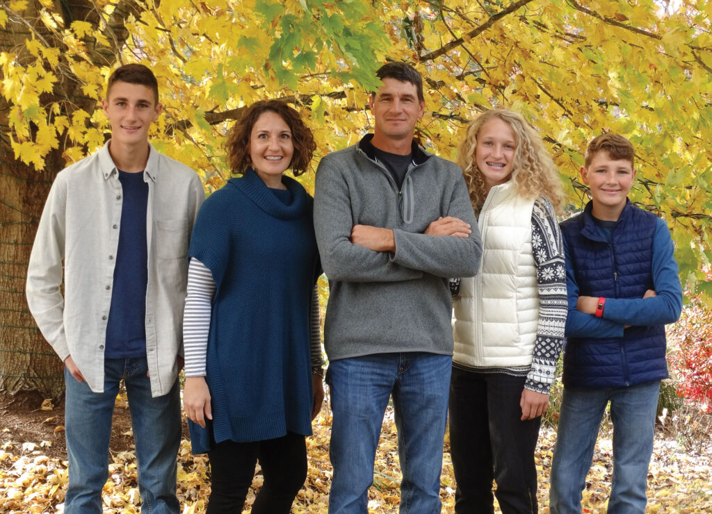 Matt Hoien with his family started their own cattle and beef operation in 2008 in Atkins, Arkansas. Submitted Photo.