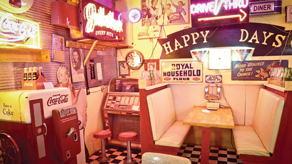 Happy Days Display in Memory Lane Museum in Berryville, Arkansas. Submitted Photo. 