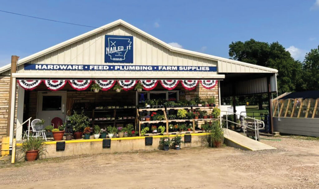 Nailed It Feed & Supply in Scranton, Arkansas is owned by Frank Vonderheide. Submitted Photo. 