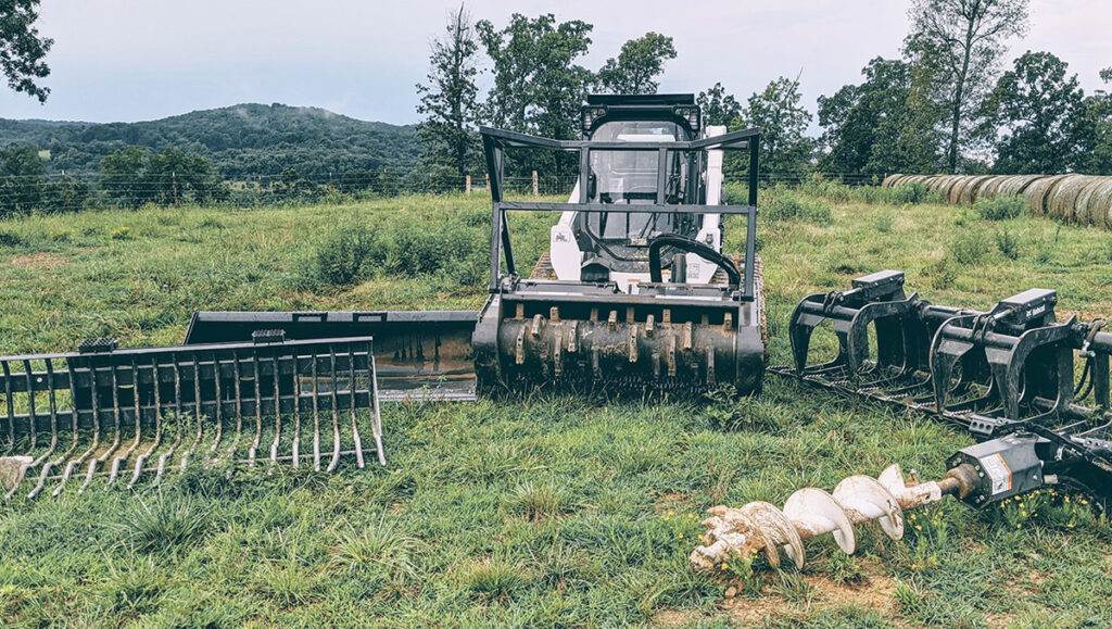 5Q Land Services in Fayetteville, Arkansas is owned and operated by Kevin Sbanotto. He does eco-friendly land clearing. Submitted Photo. 