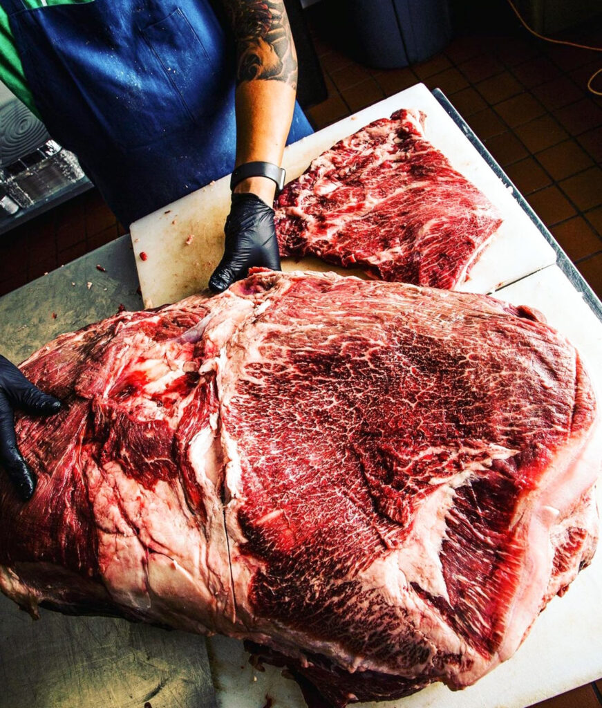 Purchasing the last of the Michifuku genetics did not come cheap, but Erik Paulson of Grand Cattle Company said it was worth it. Submitted Photo. 