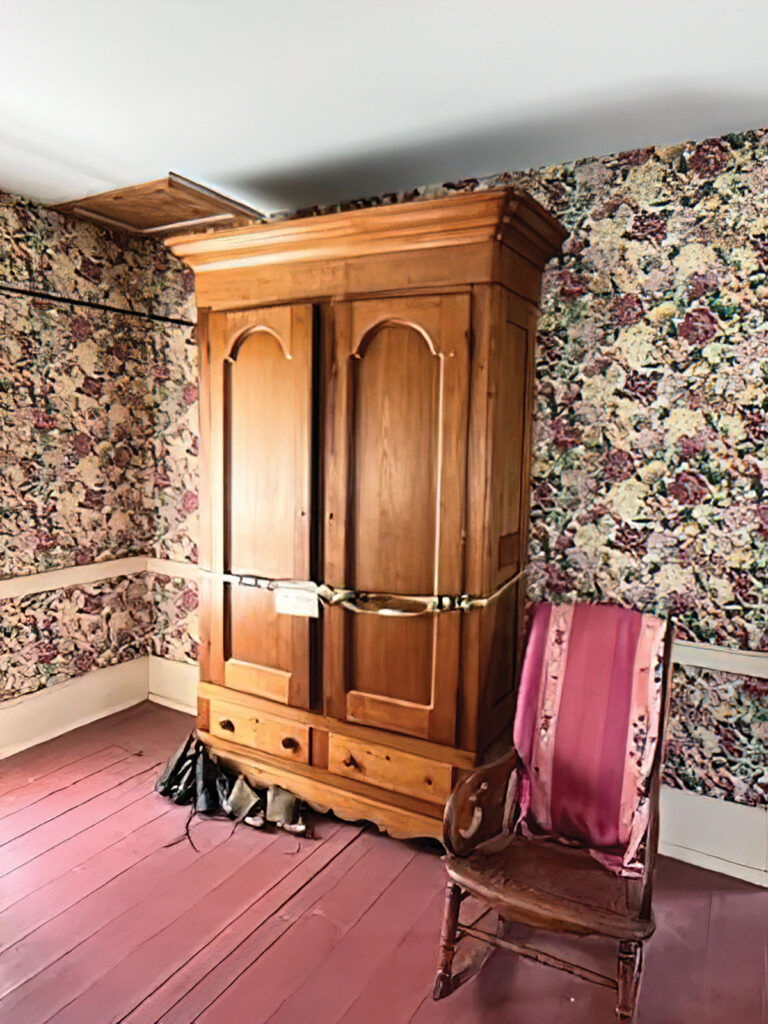 Wardrobe cabinet in the Kendrick House. Submitted Photo. 