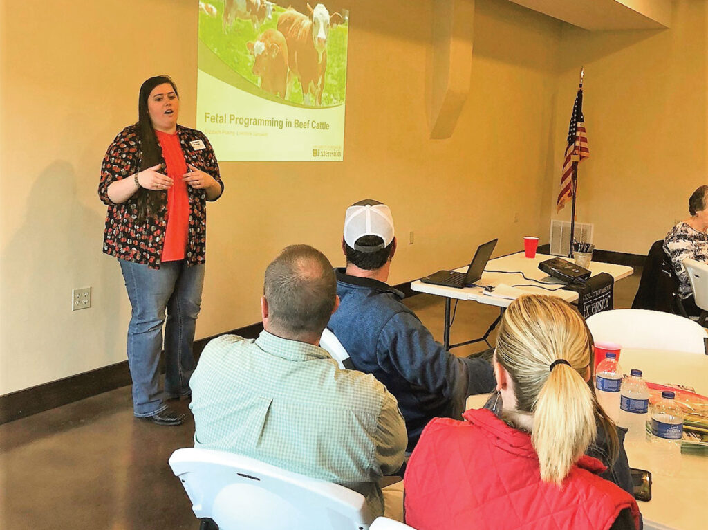 Elizabeth Picking is a University of Missouri-Extension Livestock Field Specialist in Howell County, Mo.  Submitted Photo.