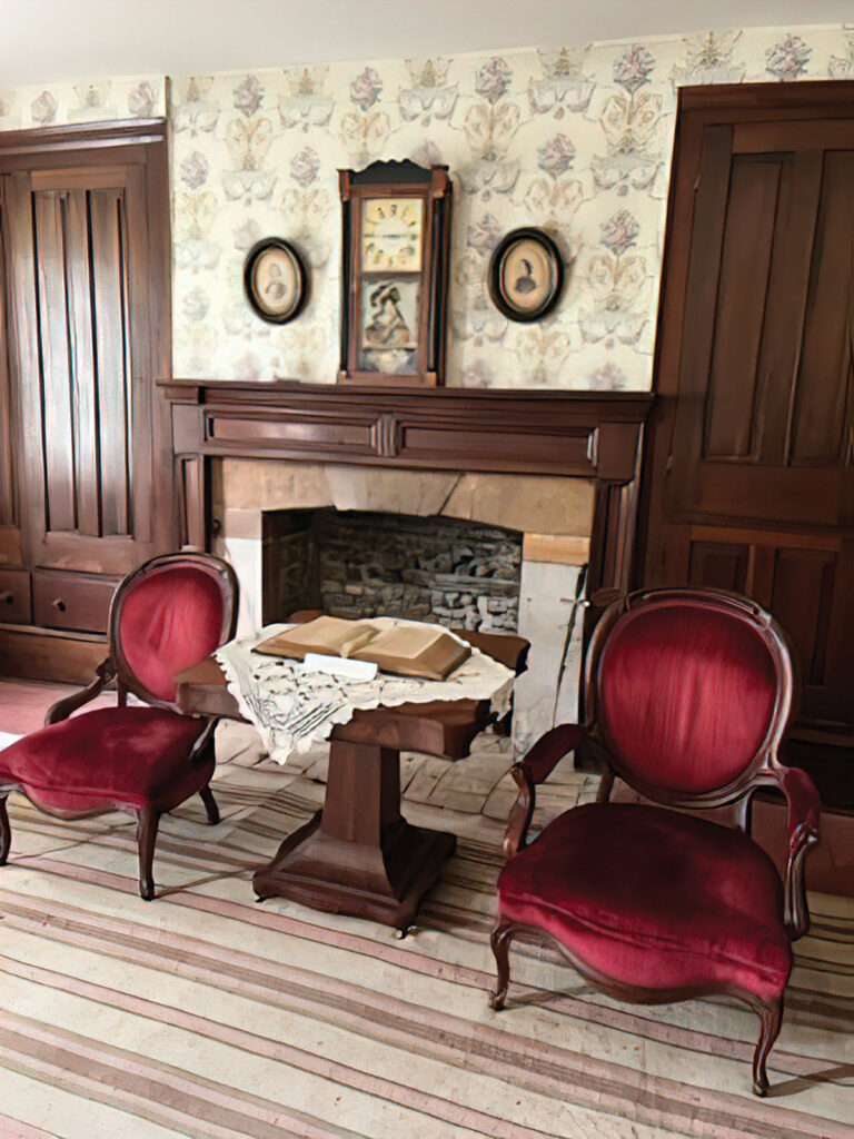 Parlor room in the Kendrick House. Submitted Photo. 