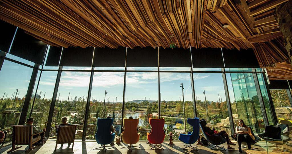 The Gathering Place is the largest private gift to a community park in U.S. History. Submitted Photo. 