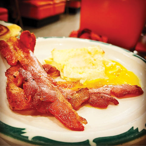 Bacon and eggs from Cooky's Restaurant. Submitted Photo. 