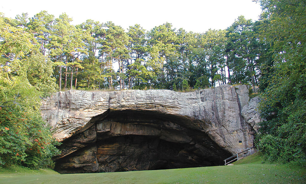 Arkansas cave holds a glimpse of early mankind. Submitted Photo. 