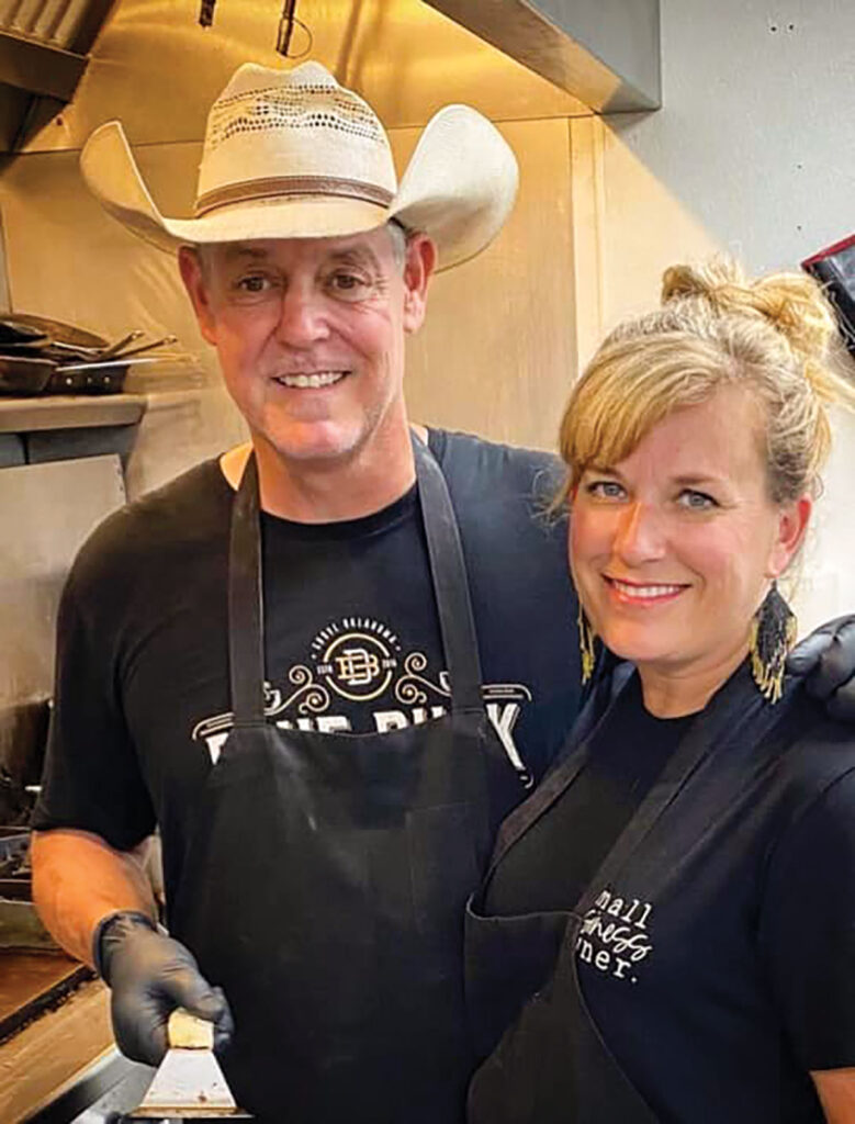 The Sampsons raise beef from their
Wagyu-influenced herd for direct sales to customers. Submitted Photo. 