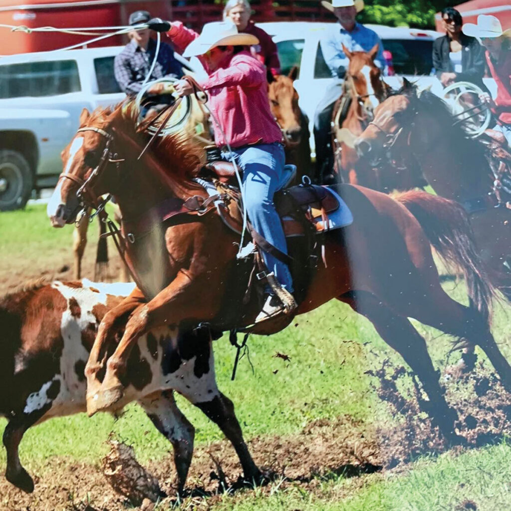 Caden Burden said the cattle industry ‘gets into your blood’. Submitted Photo. 