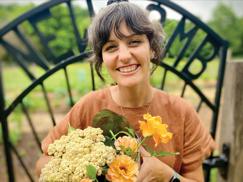 Misty Newcomb of West Fork, Arkansas is the superintendent of Prism North America K-12 school system. She has a passion for gardening. Submitted Photo. 