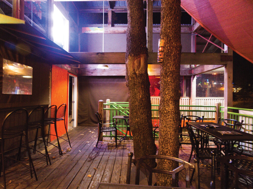 The Martinoskys also opened Crazy Craig's Treehouse Bar in Branson, Missouri. Photo by Logan Parkerson. 