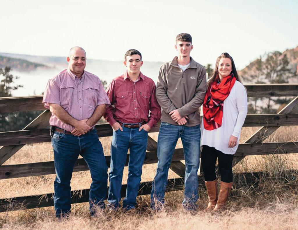 Jason and Tori Greene were gifted the start of their herd as a wedding present. Submitted Photo. 