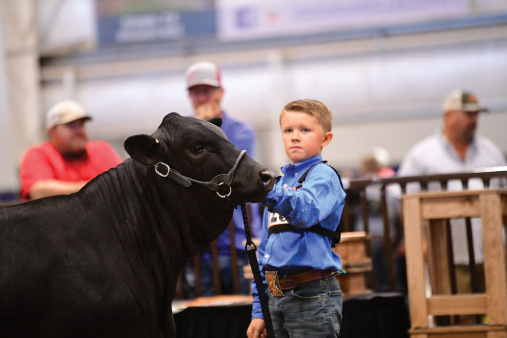 Paden Smith of Gentry, Arkansas is a member of the Logan 4-H Club. He is the son of Kaleb and Chrisie Smith. Submitted Photo. 