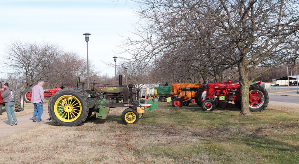 Indoor Antique and Classic Tractor Pull at the Cowan Civic Center in Lebanon, Missouri. Photo by Laura L. Valenti. 