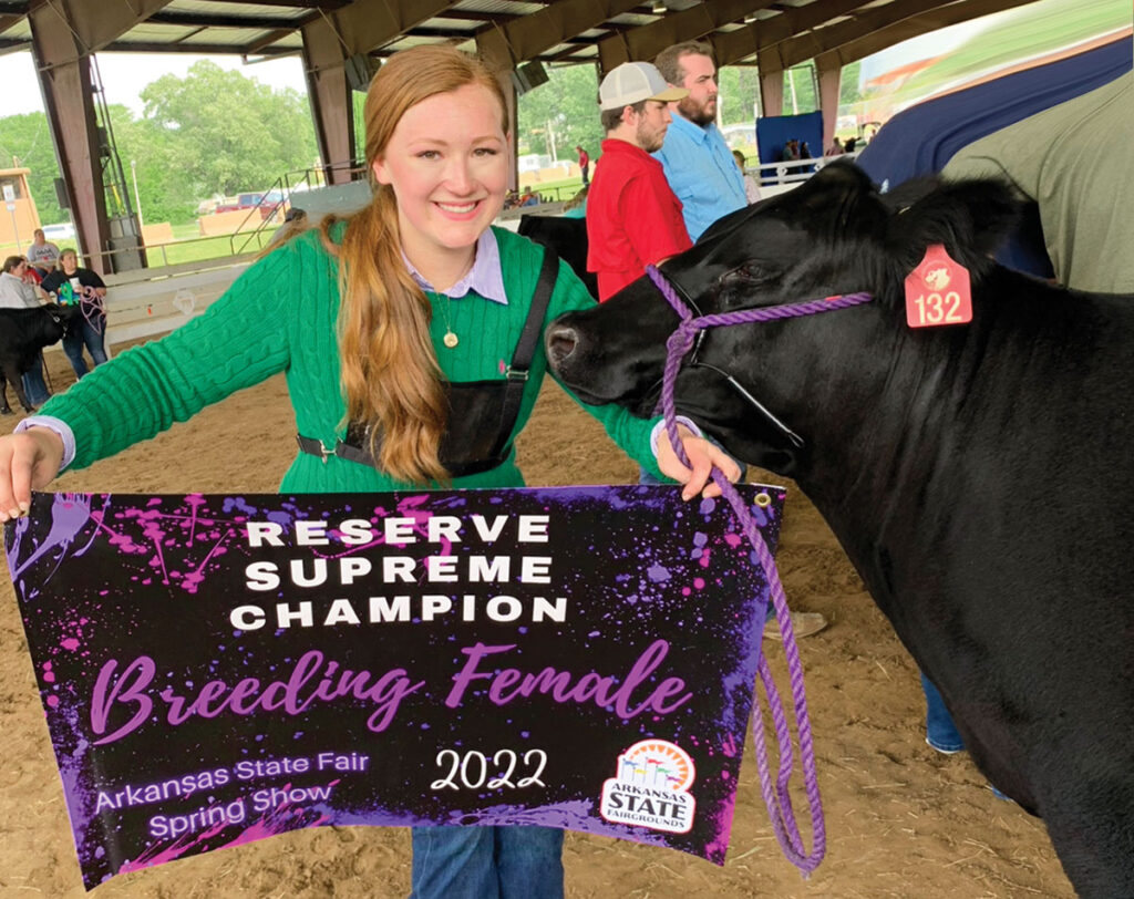 Haylee Silzell of Mountain Home, Arkansas is a member of the Mountain Home FFA Chapter. She is the daughter of Tom and Leann Silzell. Submitted Photo. 