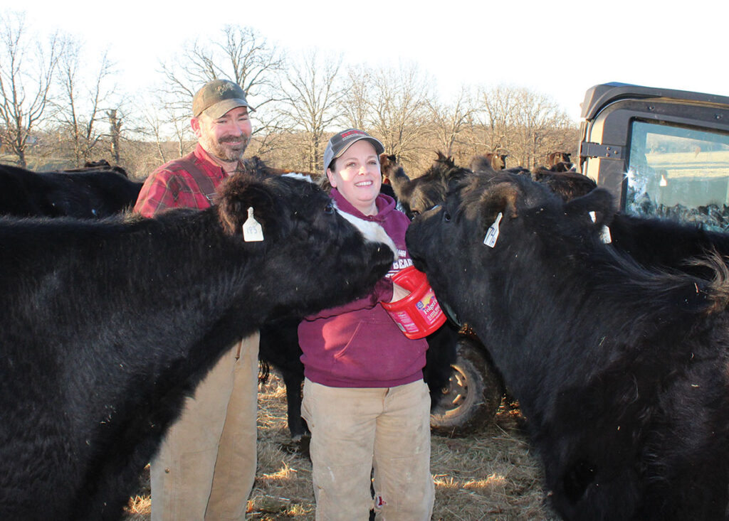 Jason and Jenny Poor have grown their farm and cattle operation. Photo by Stephanie Beltz-Price.