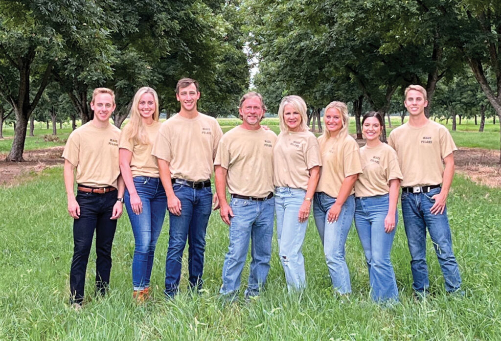 From John Deere to pecans, 
the Maus family remains grounded in agriculture. Submitted Photo. 