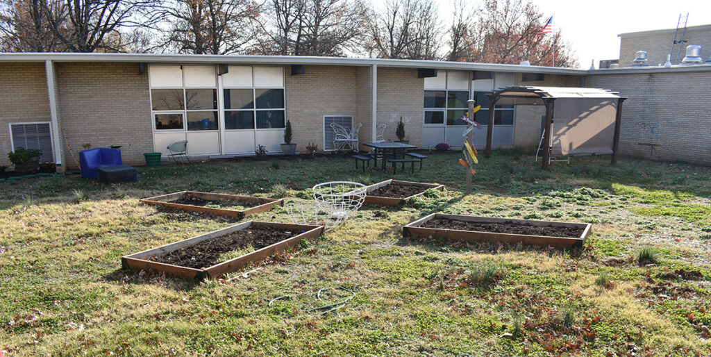 Kendall Slaughter, Farm 2 School Specialist, has worked within the Cowden Elementary school district to implement various agricultural techniques. Submitted Photo.