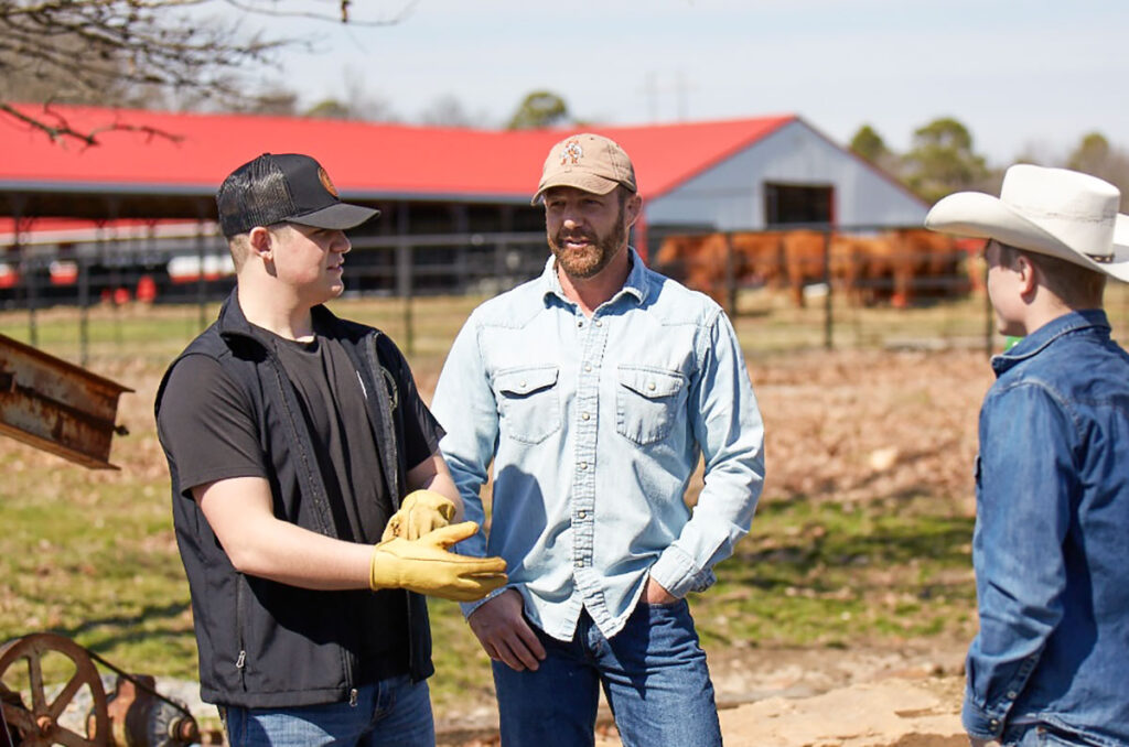 Markwayne Mullin splits time between his family’s ranch and the U.S. Capital. Submitted Photo. 