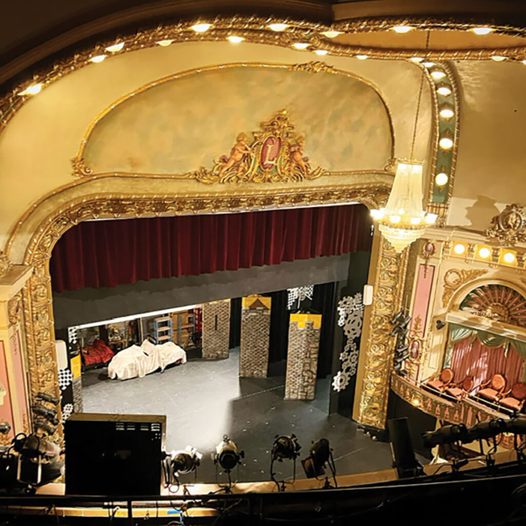 The historic Landers Theatre on Walnut Street in downtown Springfield was built in 1909 and placed on the National Register of Historic Places in 1977. Submitted Photo. 