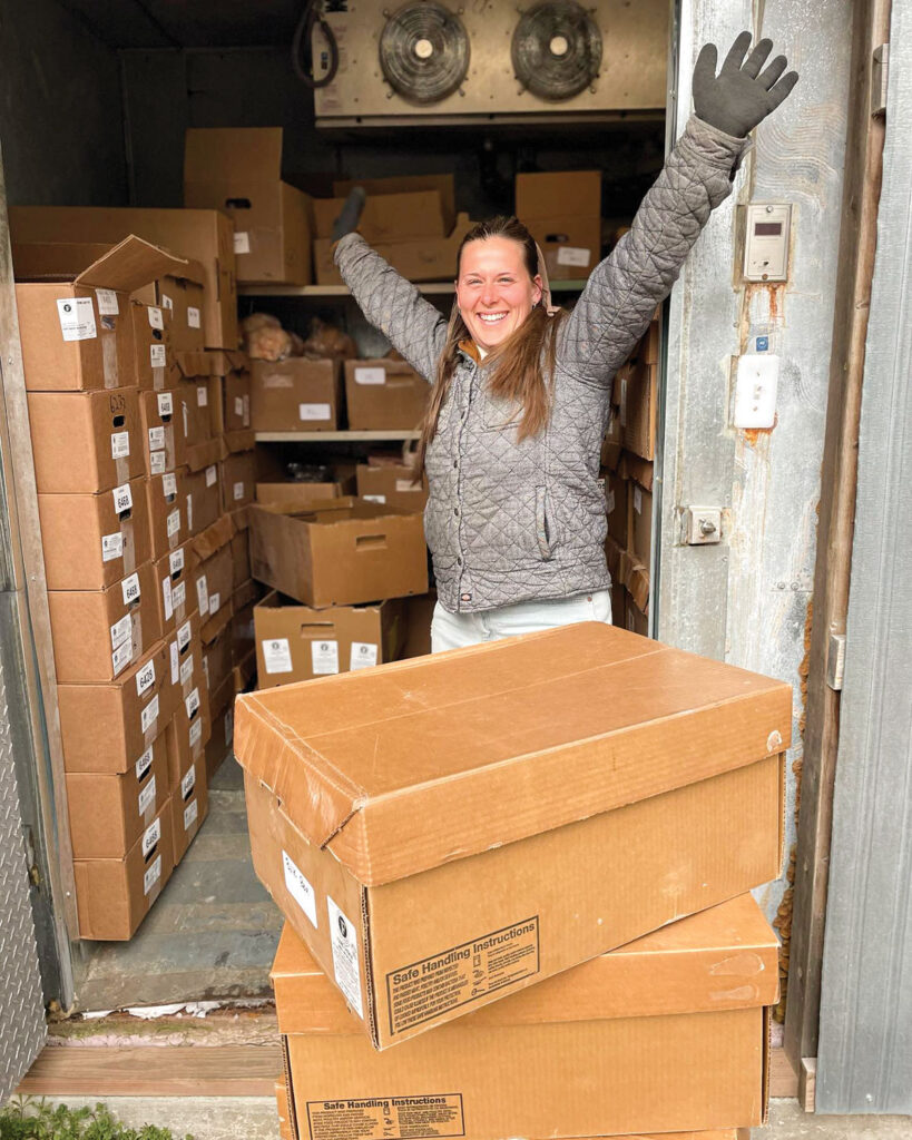 Because of their proximity to the Kansas City, Missouri area, Gabe and Katie feel they have an extensive customer base, which includes online sales and farmers markets. Submitted Photo. 