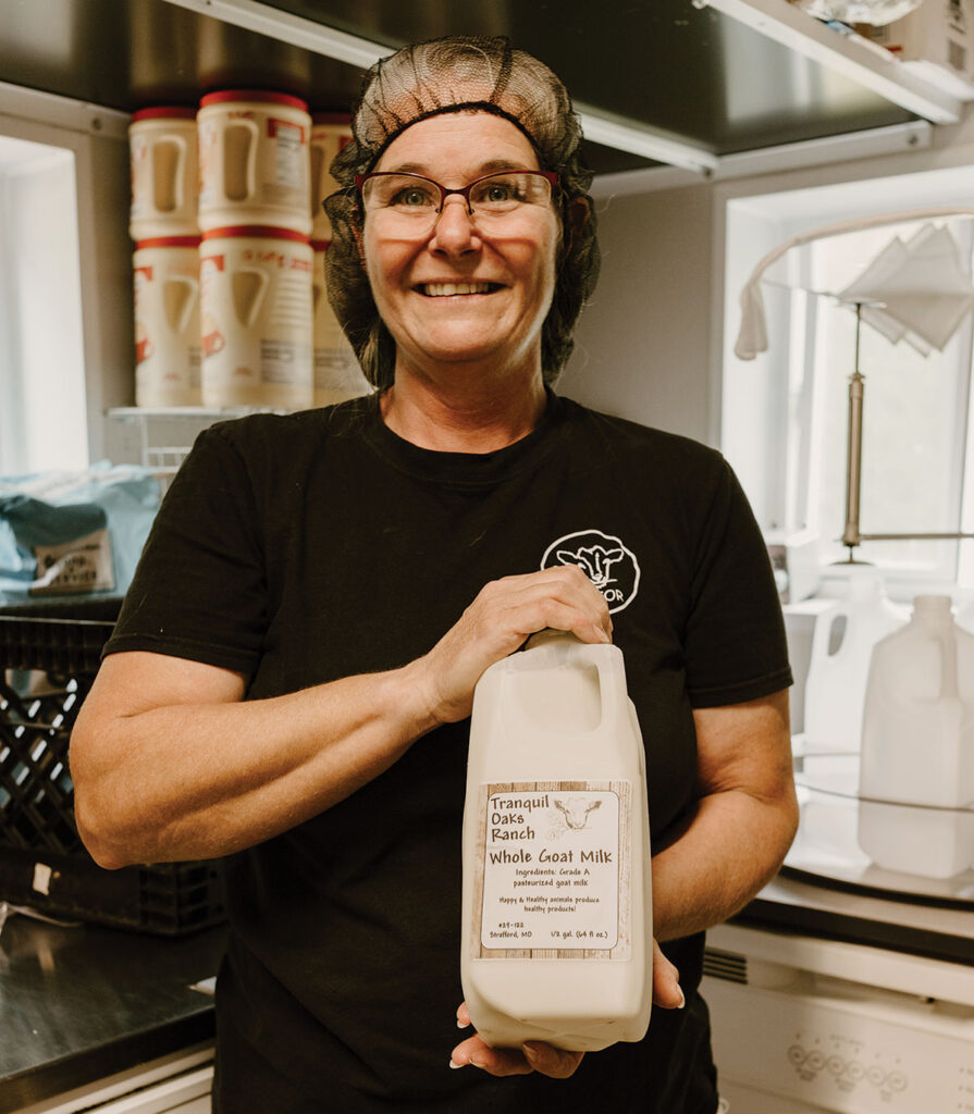 Shelly Householder operates Tranquil Oaks Ranch, a goat dairy near Strafford, Mo. Photo Courtesy of Briar River Photography