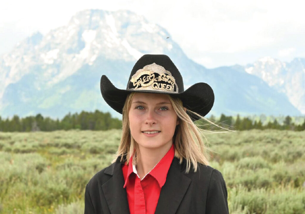 17-year-old Sara Tuschhoff is serving as the American Salers Queen. Contributed Photo. 