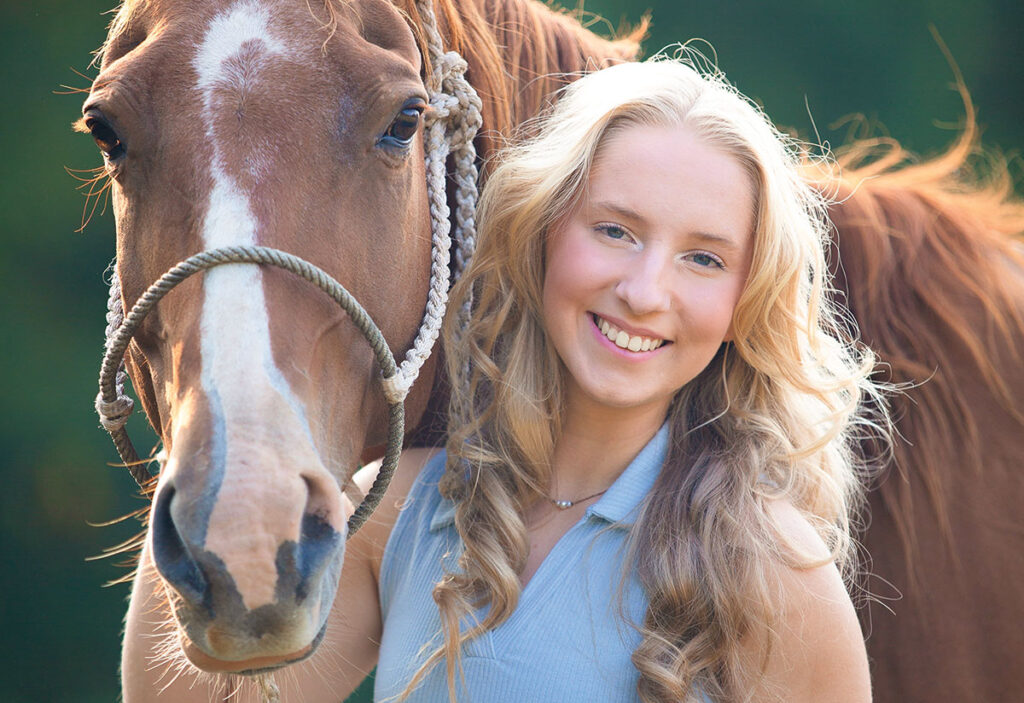 Isabella Hamner of Osage Beach, Missouri is a member of the Easy Riders 4-H Club. She is the daughter of Matt and Sherrie Hamner. Contributed Photo. 