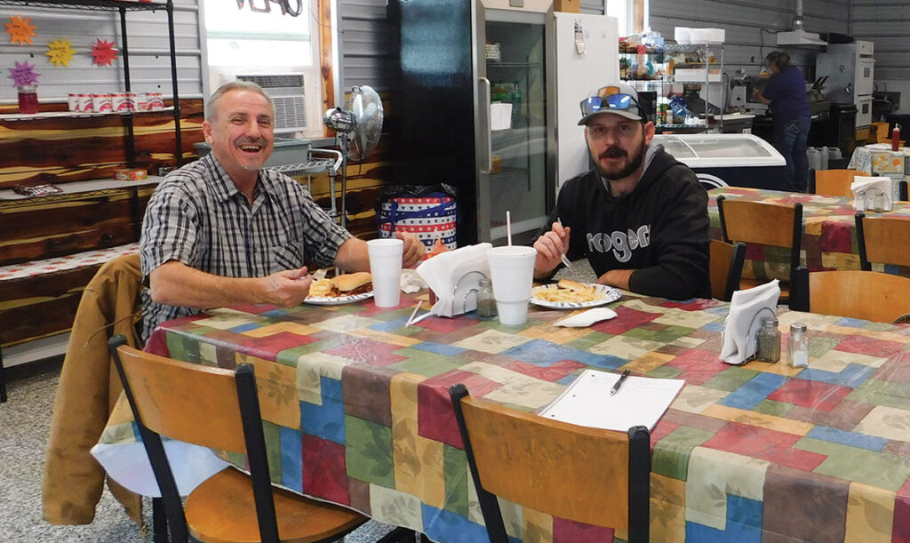 Building a deli in the back roads of Vernon County, Mo., may not have been a dream come true for Yalonda and Ronnie Barker, but according to Yalonda, the chief cook and operator, “It’s working out great.” Photo by Neoma Foreman. 