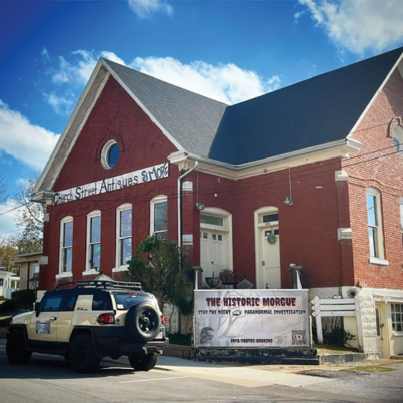 After purchasing an old building, the new owner discovered it was once a mortuary. Contributed Photo. 