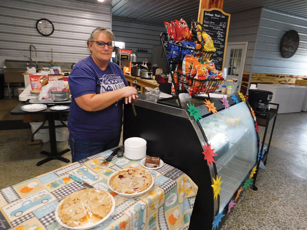 Yalonda Barker and her family opened Backroads Deli at their farm. Photo by Neoma Foreman. 