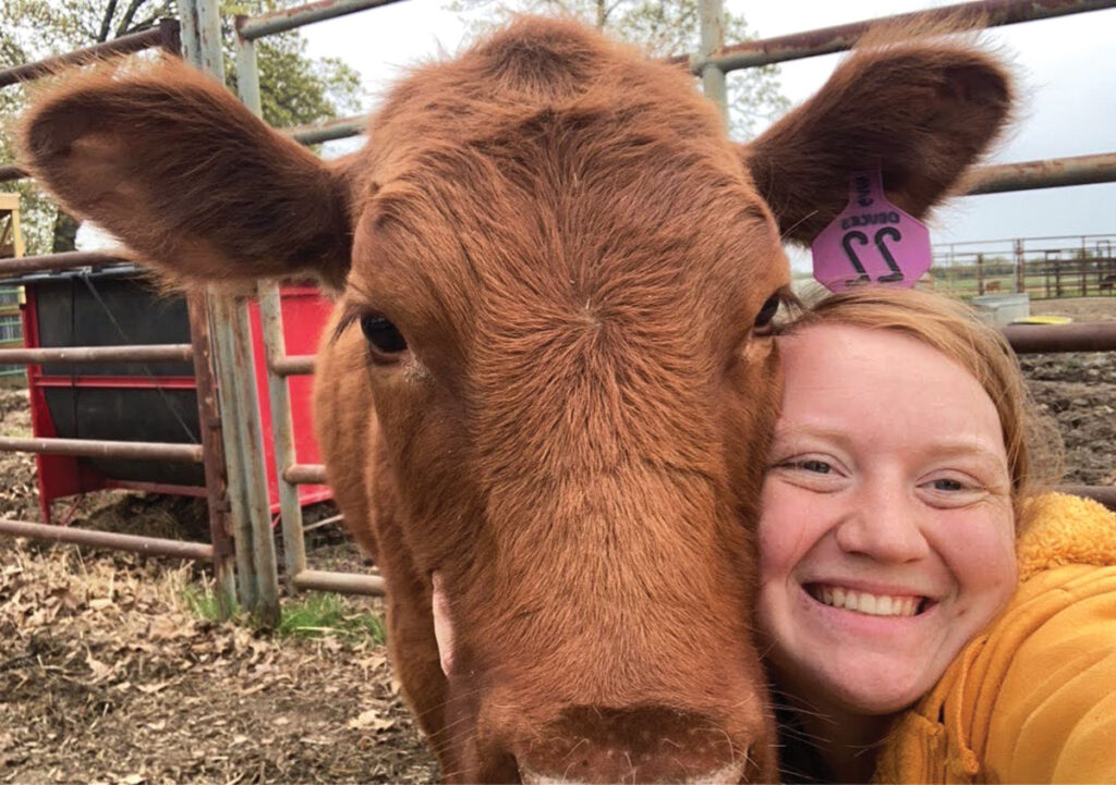 In 2016, Bayleigh Hunziger, her parents, Dave and Kyla Hunziger, and younger brother Eli partnered to start their own cattle operation. Contributed Photo.