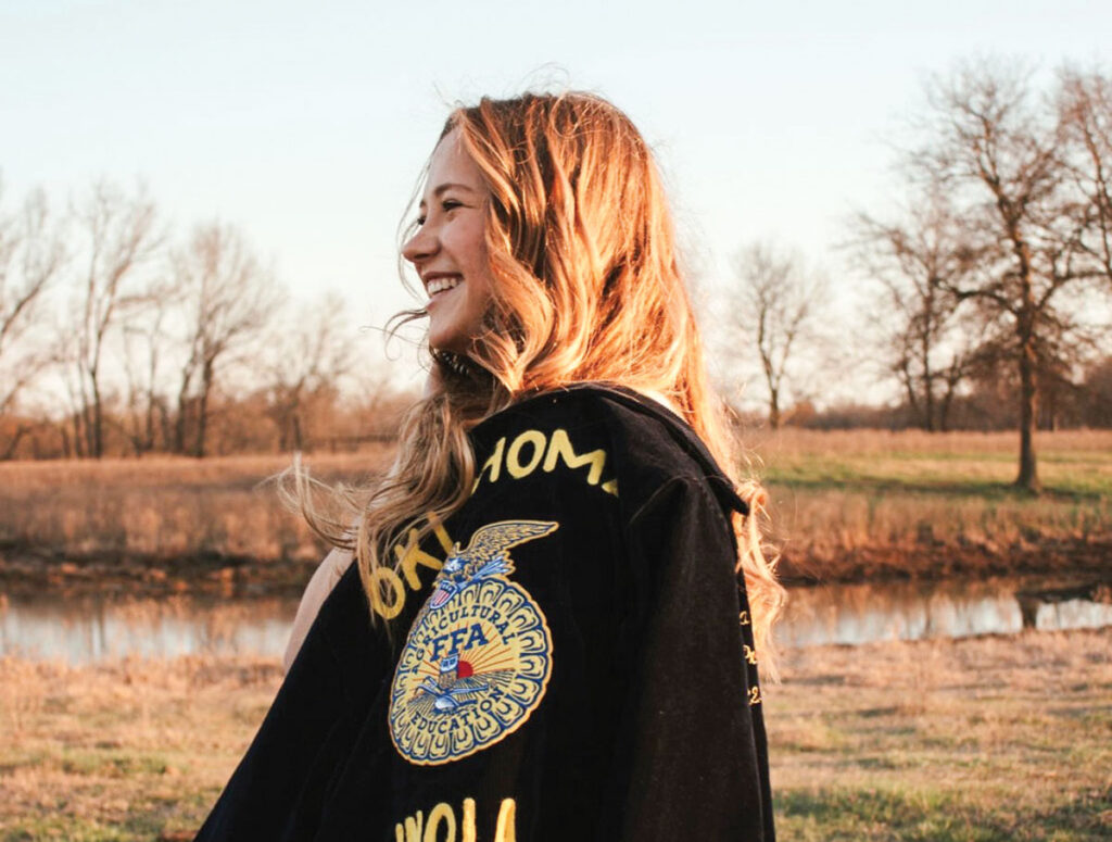 Anna Jo Helling of Inola, Oklahoma is a member of the Inola FFA Chapter. She is the daughter of TJ and Polly Helling. Contributed Photo. 