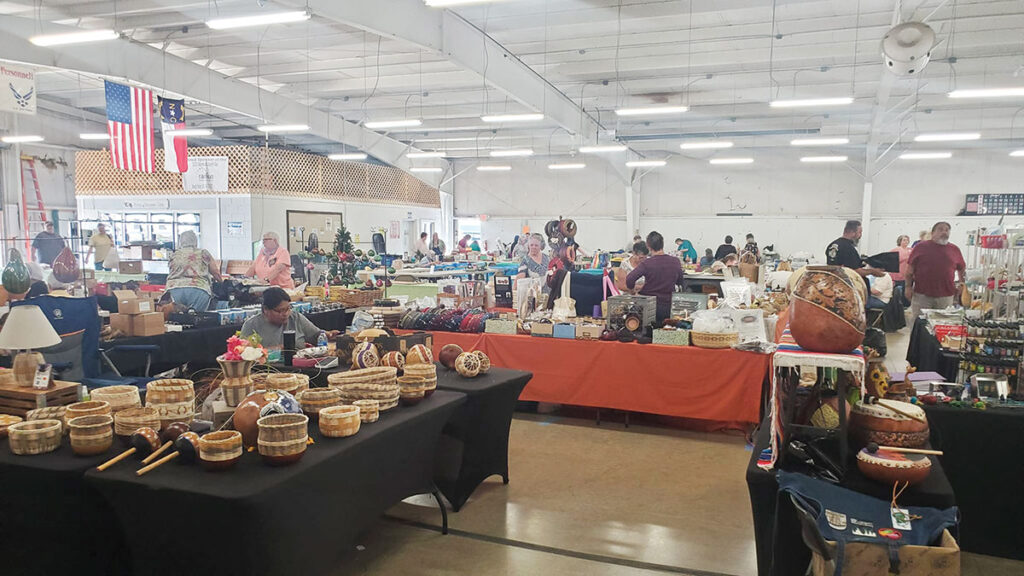 Since 1997, artists have showcased their gourd art at an annual Missouri festival. Contributed Photo. 