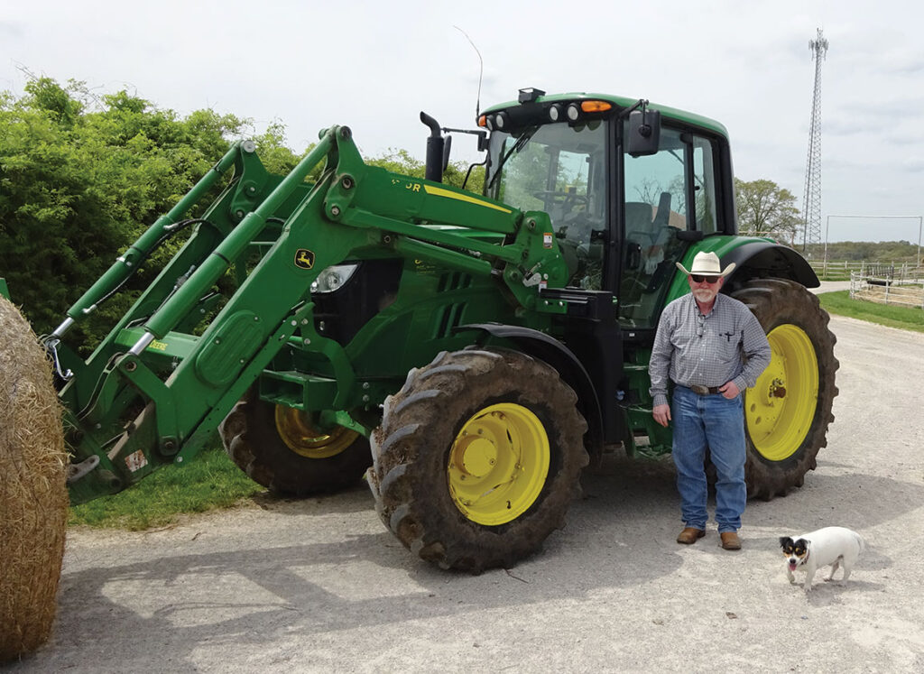 Recently, Rick Miller, owner of the Miller Angus Ranch near Spokane, Mo., took his mare and showed his cutting horse skills in the Intermediate Amateur division in a competition in Fort Worth, Texas. Contributed Photo. 