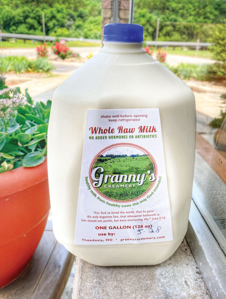 Granny’s Creamery began after David and Robin Mahan transitioned to raw milk sales. Contributed Photo. 