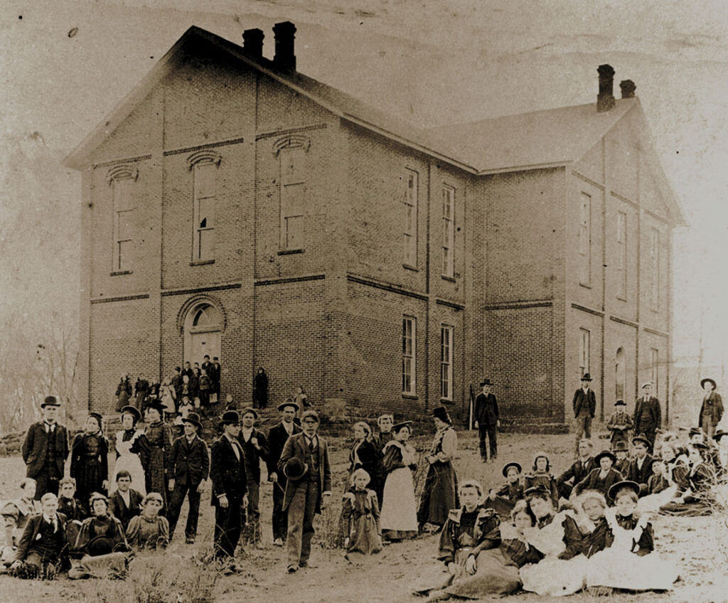 The Cumberland Presbyterians established the Cane Hill School that would evolve to Cane Hill Collegiate Institute before becoming Cane Hill College in 1852. Contributed Photo. 