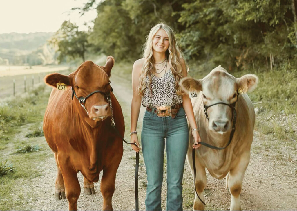 Maysen Doing of Conway, Missouri is a member of the Conway FFA Chapter. She is the daughter of Travis and Jessica Doing and Kristen and Brian Keen. Contributed Photo. 