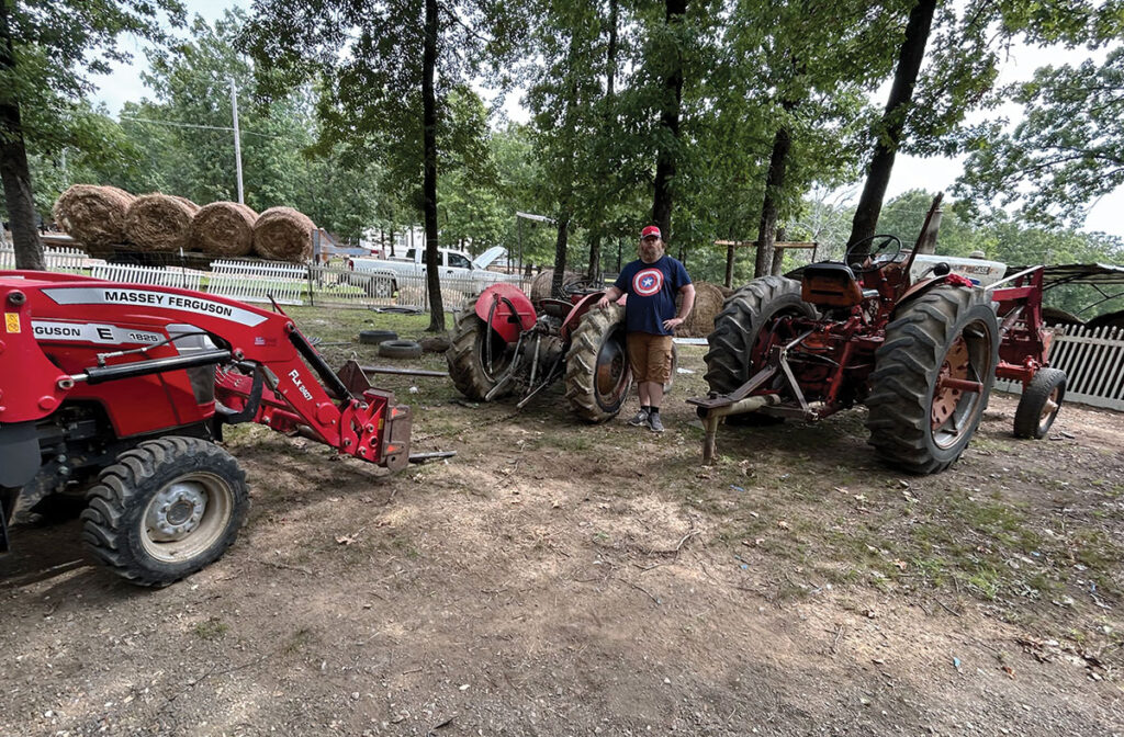 Michael Gray is a self-taught, first generation farmer near Vilonia, Ark. At his family farm, Gray Rose Dairy, he hopes to increase offerings to customers. Contributed Photo. 